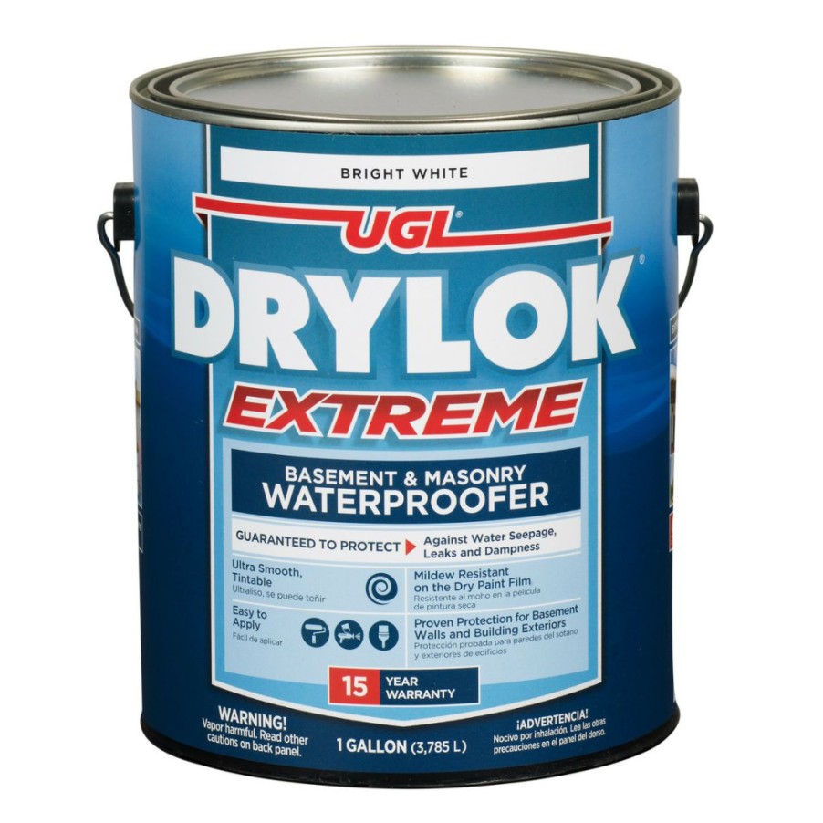 Paints & Stains * | Drylok Extreme Basement & Masonry Waterproofer, 28613, Bright White, 1 Gallon