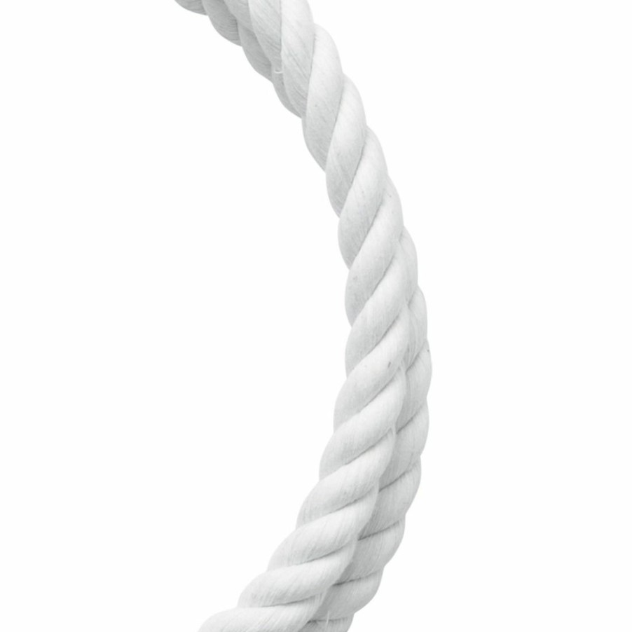 Hardware * | Koch Industries Cotton Twisted White Rope, 5/8 In Diameter, 5322045, Bulk Price Per Foot