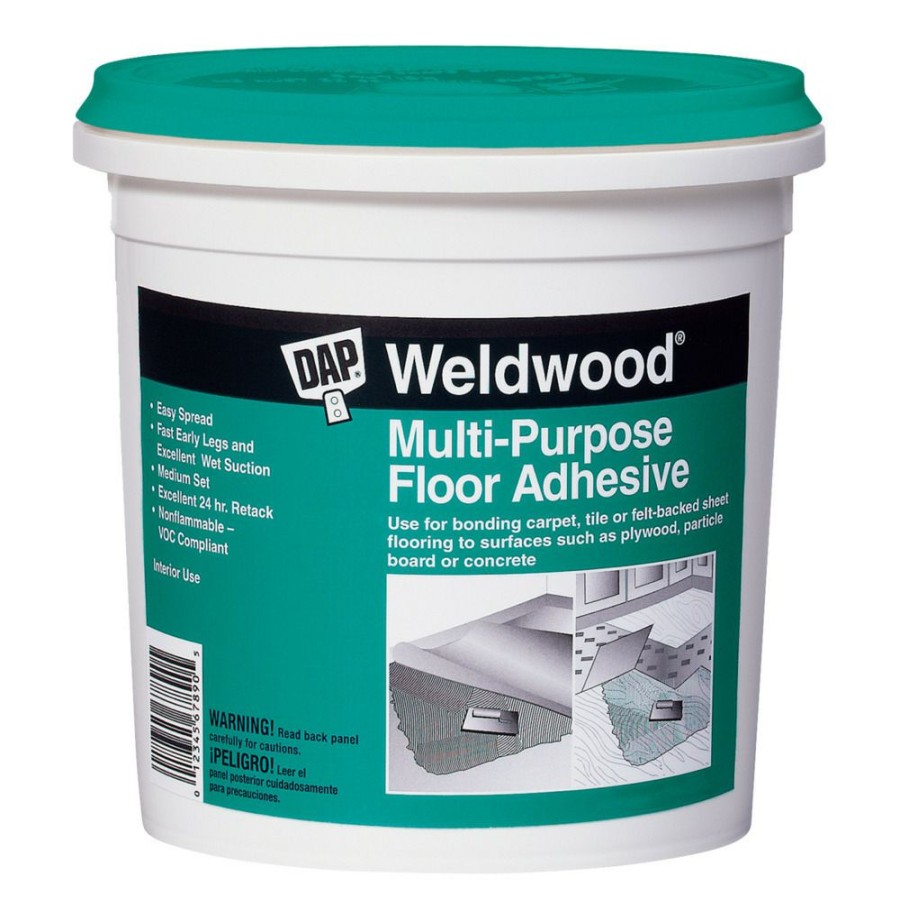 Tape & Adhesive * | Dap Weldwood Multi-Purpose Floor Adhesive, 7079800141, 32 Oz