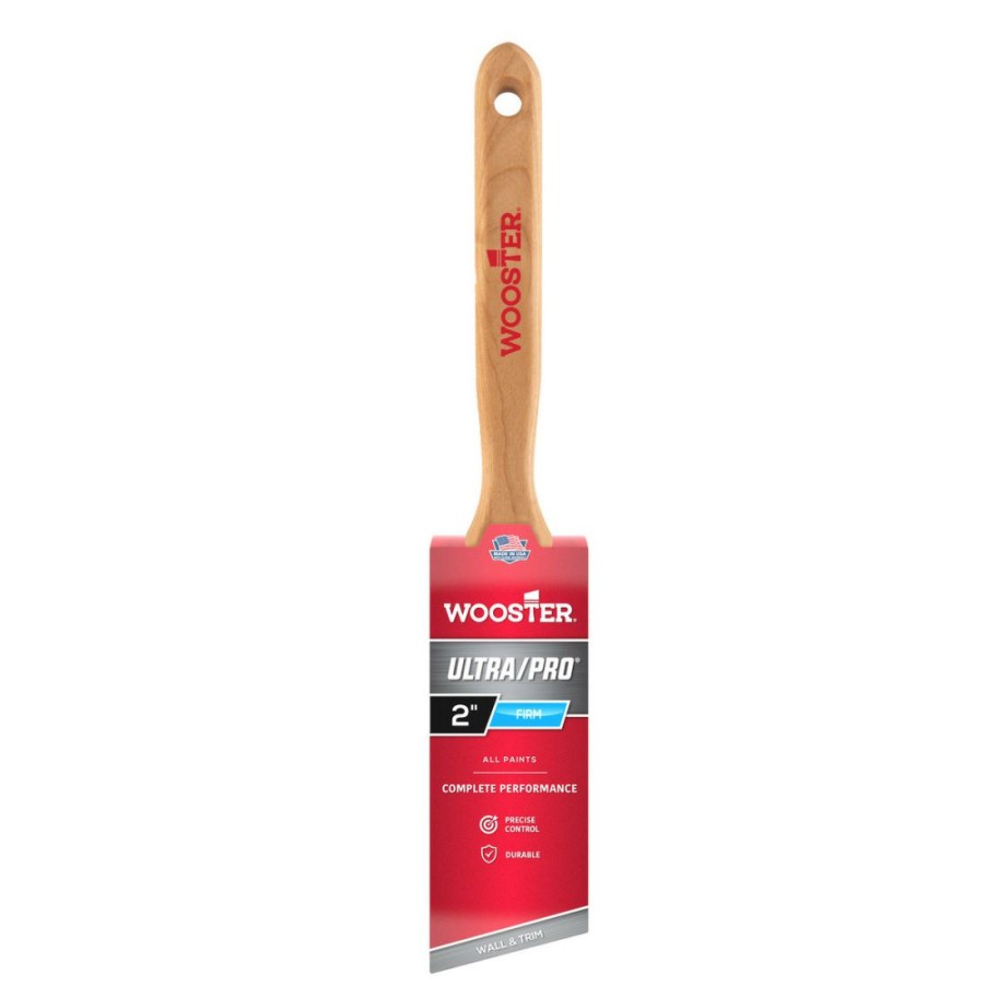 Paints & Stains * | Wooster Ultra/Pro Firm Angle Sash Paint Brush, 2 Inch, 4174-2