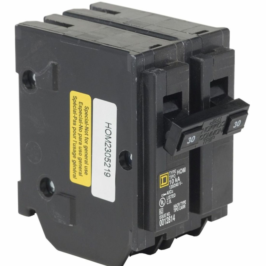 Paints & Stains * | Square D Homeline Circuit Breaker 2-Pole, 15A, 120 / 240 V, 10 Ka, Hom215Cp