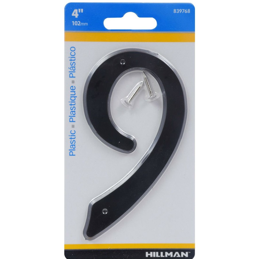 Hardware * | Hillman Nail-On House Number, 839768, 4 In