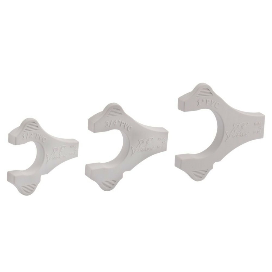 Plumbing * | Sharkbite Pvc Ips Disconnect Clip, 3-Pack, 1/2 In, 3/4 In, 1 In, Uip716A