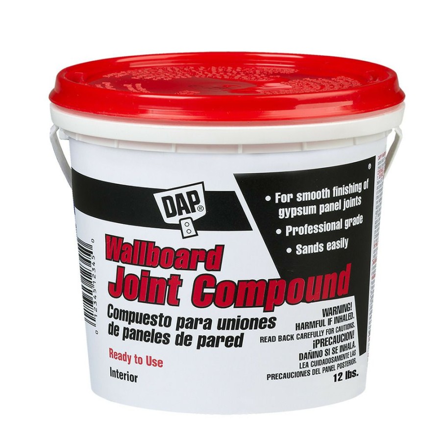 Plumbing * | Dap Wallboard Joint Compound, 7079810102, 12 Lb