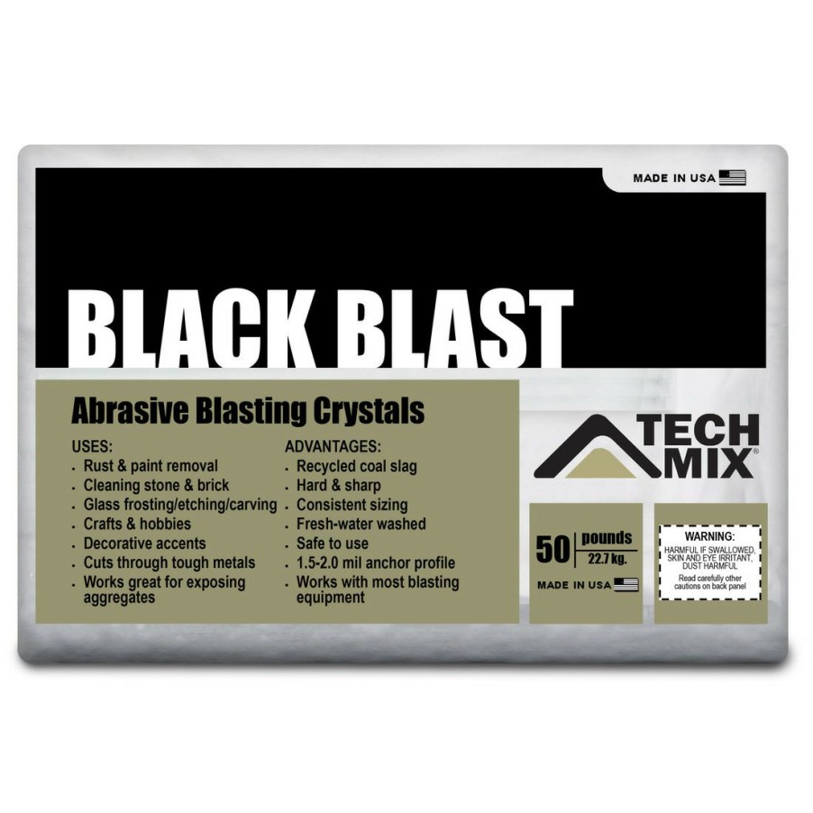 Hardware * | Tech-Mix Black Blast, 106908, 50 Lb