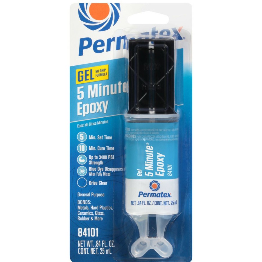 Tape & Adhesive * | Permatex 5 Minute Epoxy, 84101, 25 Ml