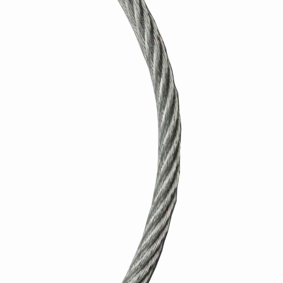 Hardware * | Koch Industries Cable Galvanized, Zinc Plated, 7 19, 1/4 In, A41212, 20 Ft