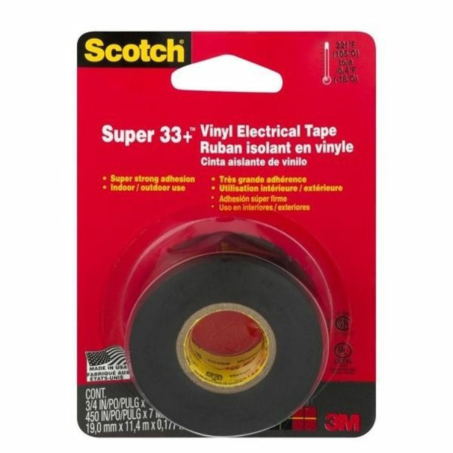 Paints & Stains * | Scotch Super 33+ Vinyl Electrical Tape, 200