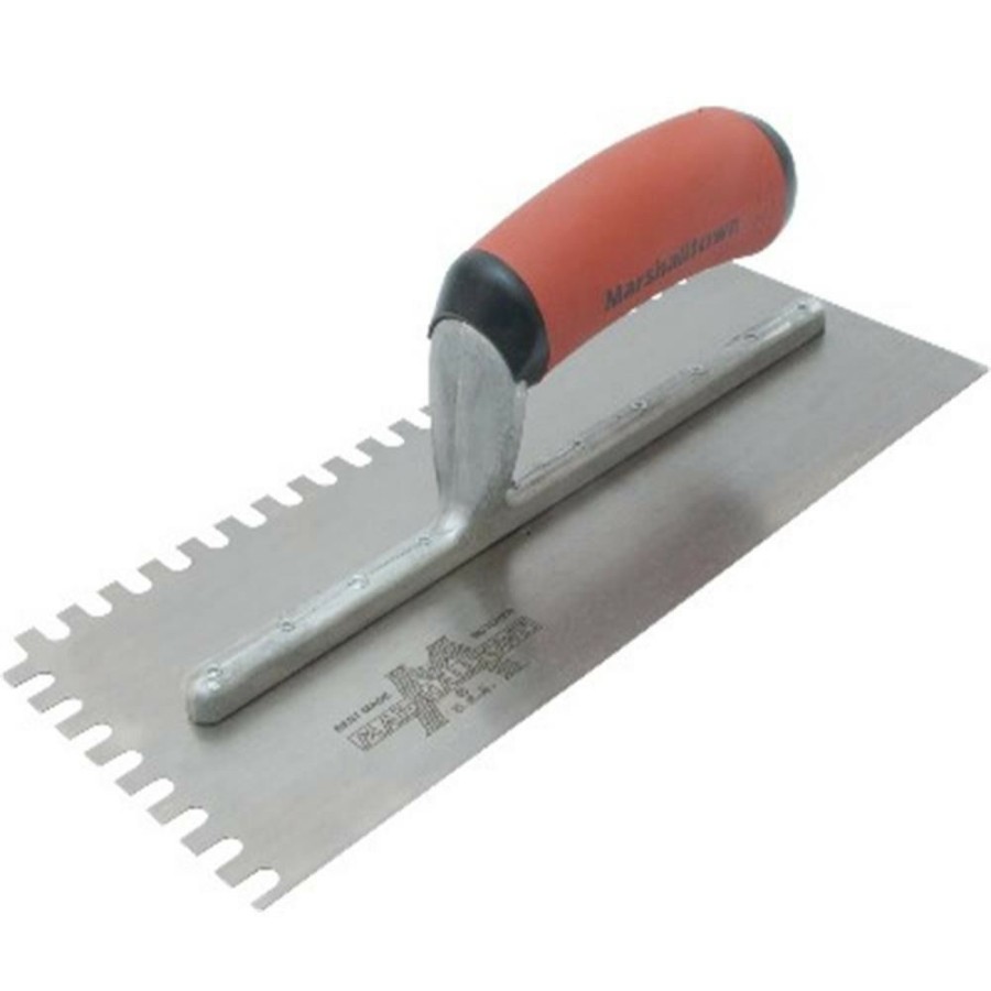 Plumbing * | Marshalltown U-Notched Trowel, 1/4 In X 3/8 In X 1/4 In, 716Sd