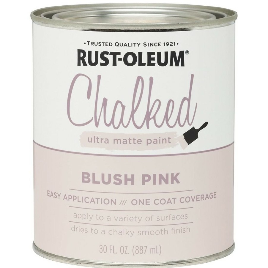 Paints & Stains * | Rust-Oleum Chalked Ultra Matte Paint, 285142, Blush Pink, 30 Oz