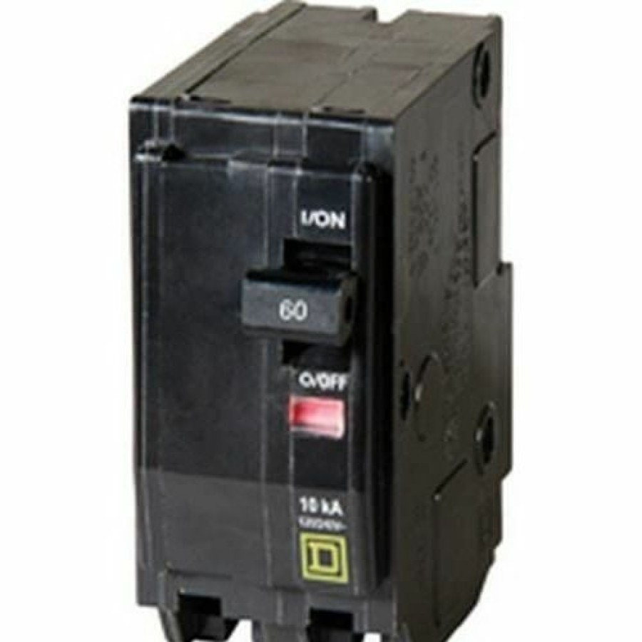 Paints & Stains * | Square D Circuit Breaker Qo 2-Pole, 60A, 120 / 240 V, 10 Ka, Qo260Cp