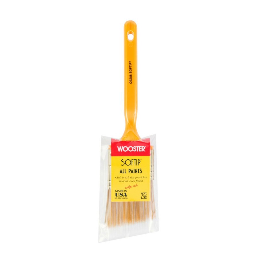 Paints & Stains * | Wooster Softip Angle Sash Paint Brush, 2 Inch, Q3208-2