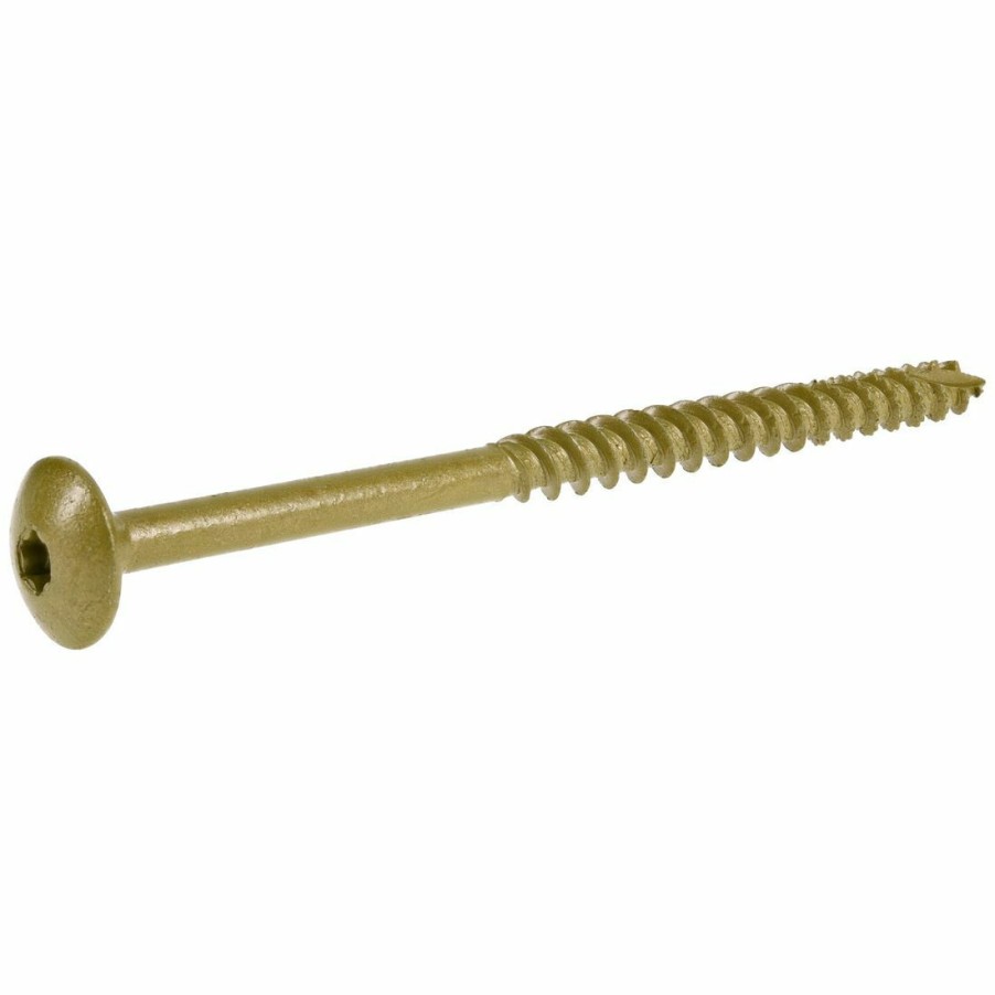 Hardware * | Power Pro 5 / 16 In D Star Drive Construction Lag Screws, 47871, 4 In