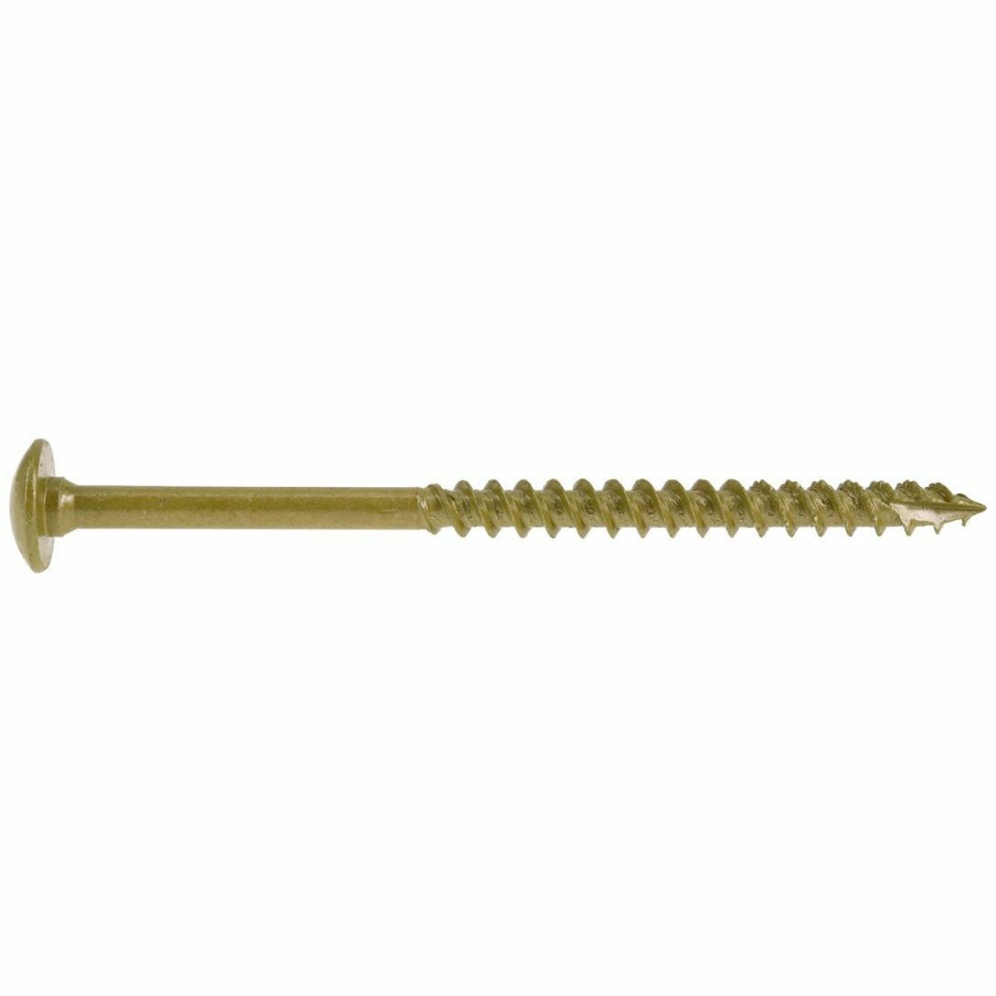 Hardware * | Power Pro 5 / 16 In D Star Drive Construction Lag Screws, 47871, 4 In