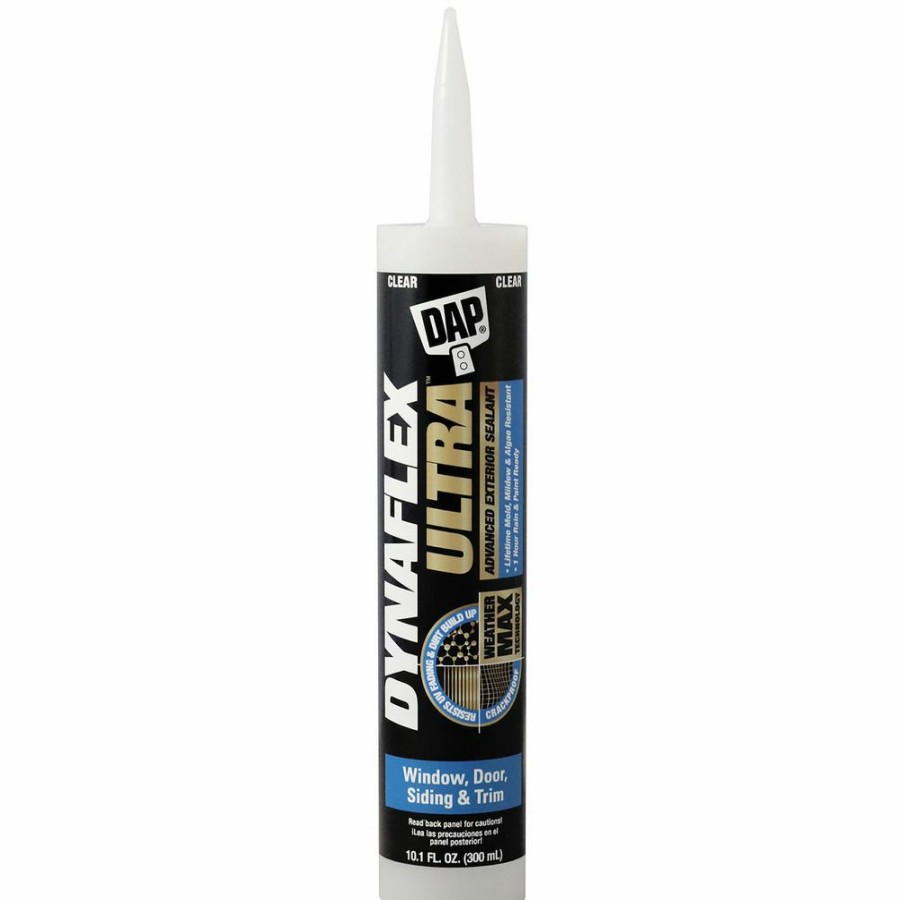 Tape & Adhesive * | Dap Dynaflex Ultra Advanced Exterior Sealant, 7079818212, Clear, 10.1 Oz