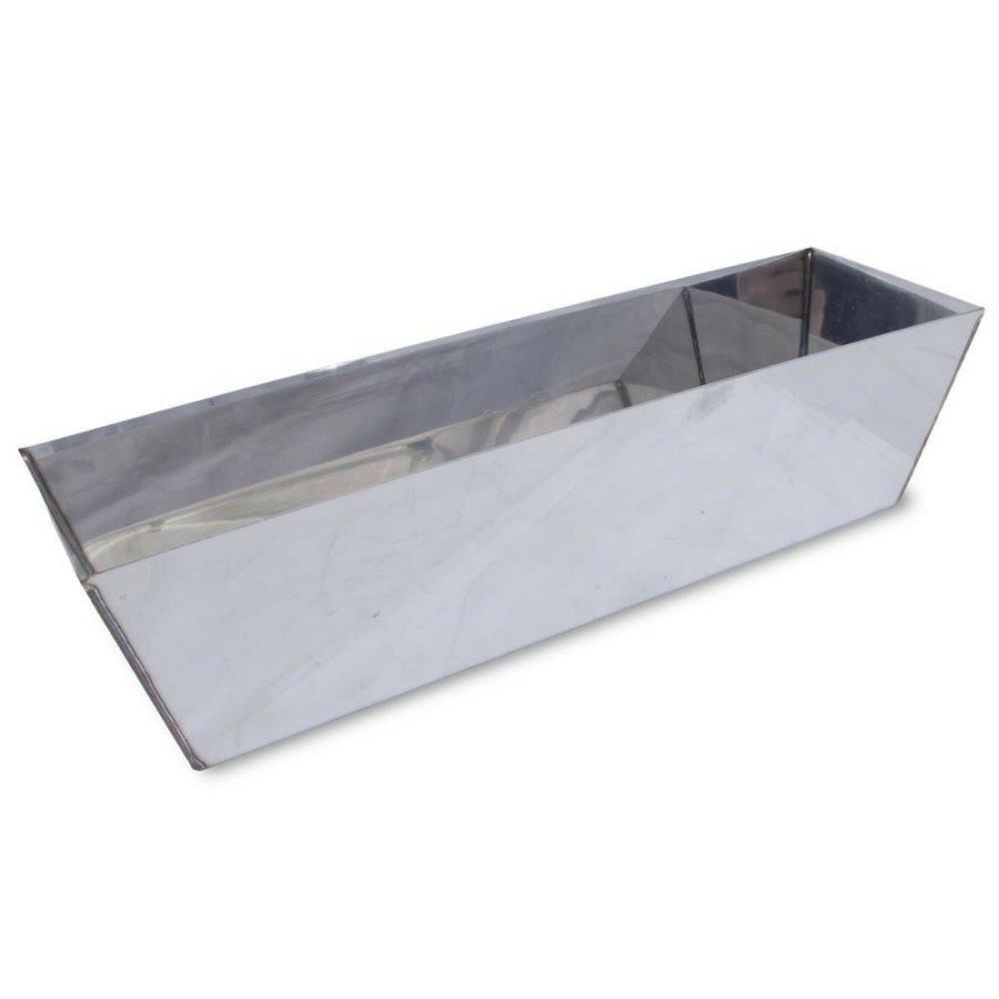 Plumbing * | Marshalltown 12 In Stainless Heli-Arc Mud Pan, 6395