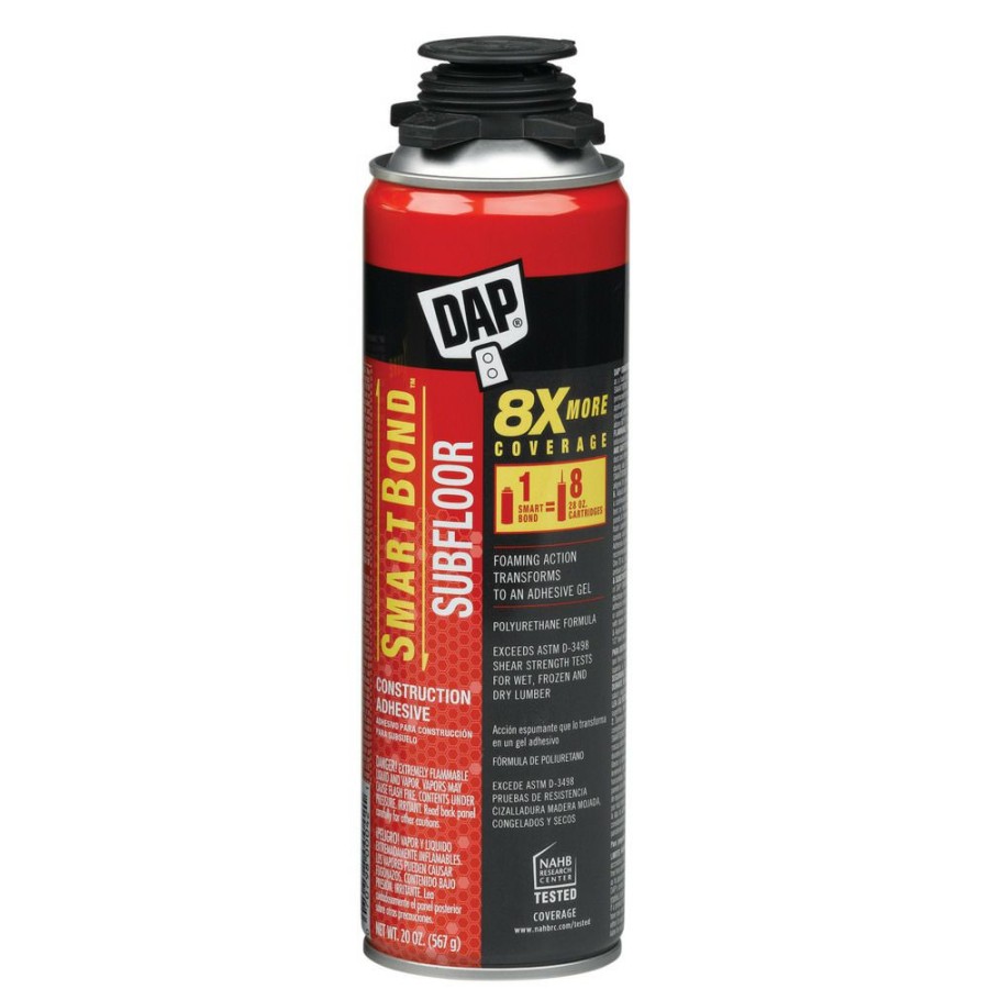 Tape & Adhesive * | Dap Smartbond Subfloor Gun-Grade Construction Adhesive, 7079800042, 20 Oz