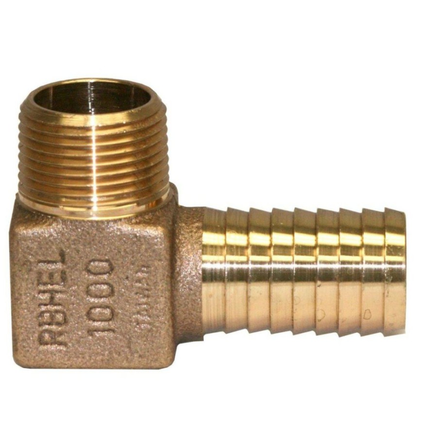 Plumbing * | Merrill No Lead Hydrant Elbow 1 In Insert X 1 In Mip, Rbhenl1000