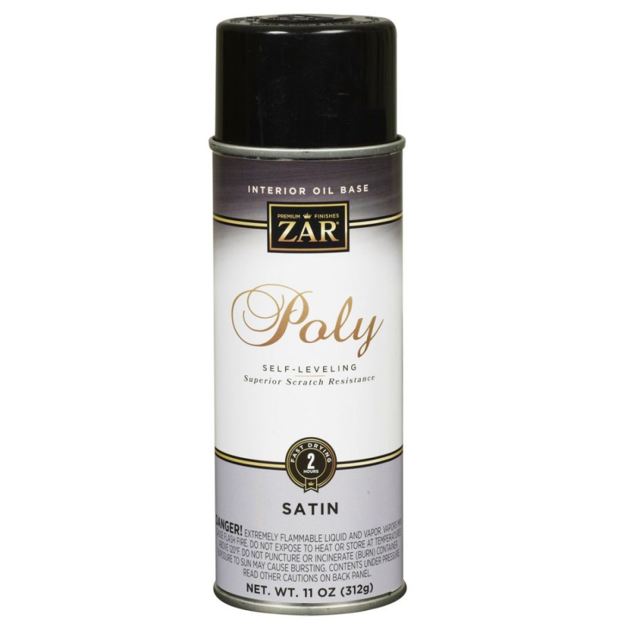 Paints & Stains * | Zar Interior Oil Base Polyurethane Spray, Satin, 32907, 11 Oz