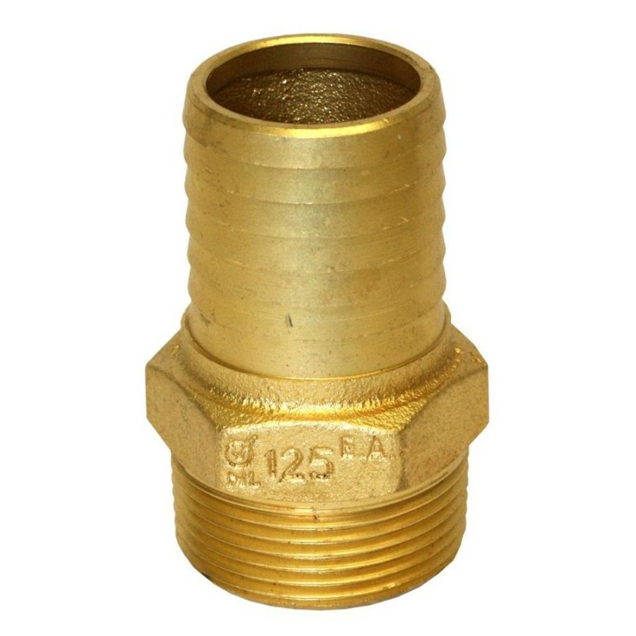 Plumbing * | Merrill No Lead Male Adapter 1-1/4 In Insert X 1-1/4 In Mip Hex, Ibmanl125