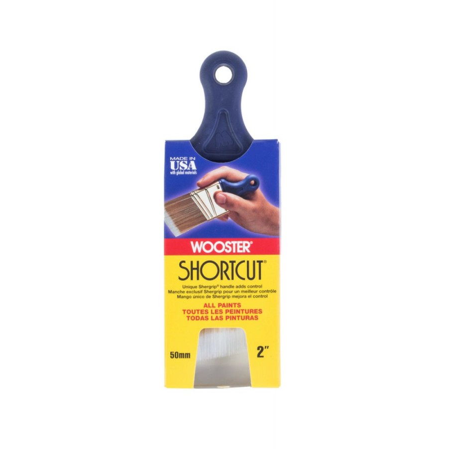 Paints & Stains * | Wooster Shortcut Angle Counter Box Paint Brush, 2 Inch, Q3211-2