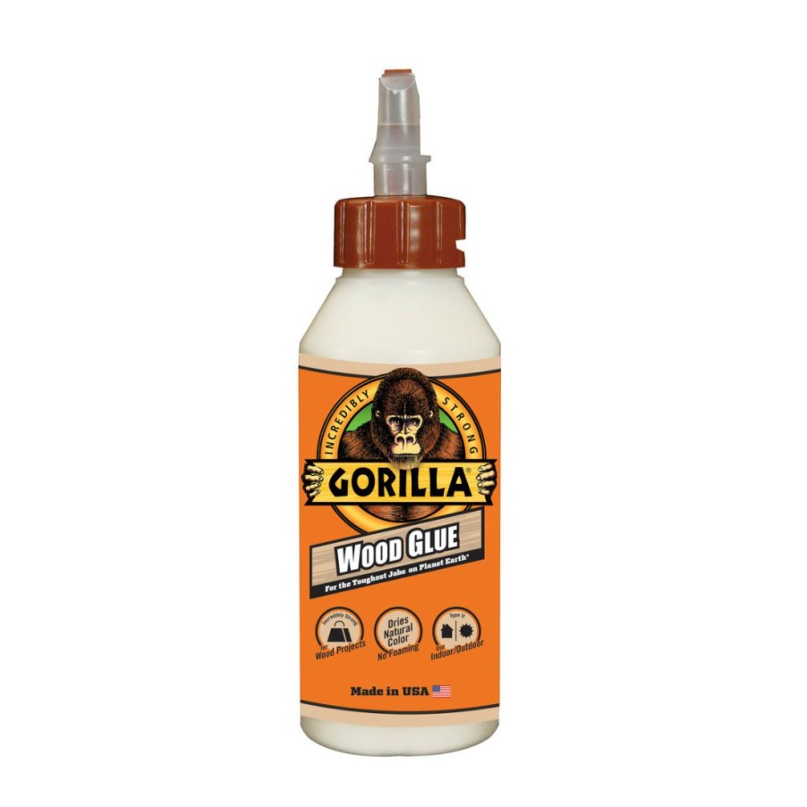 Tape & Adhesive * | Gorilla Wood Glue, 6200002, Tan, 8 Oz