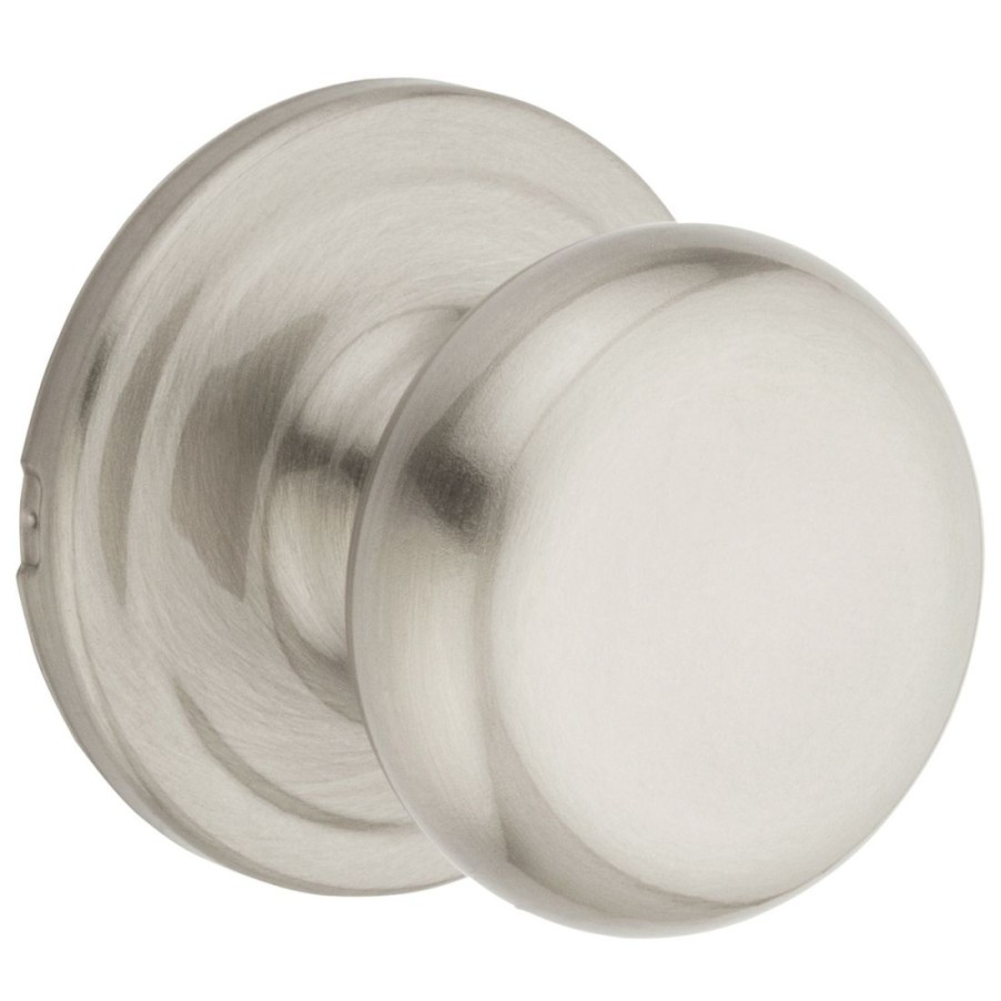 Hardware * | Kwikset Juno Hall / Closet Knob, 97200-789, Satin Nickel