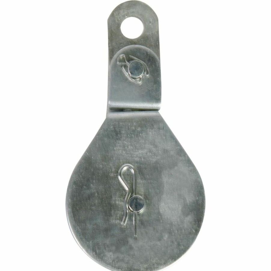 Hardware * | Koch Industries Swivel Eye Block Pulley, Zinc Plated, 2 In, 3192093