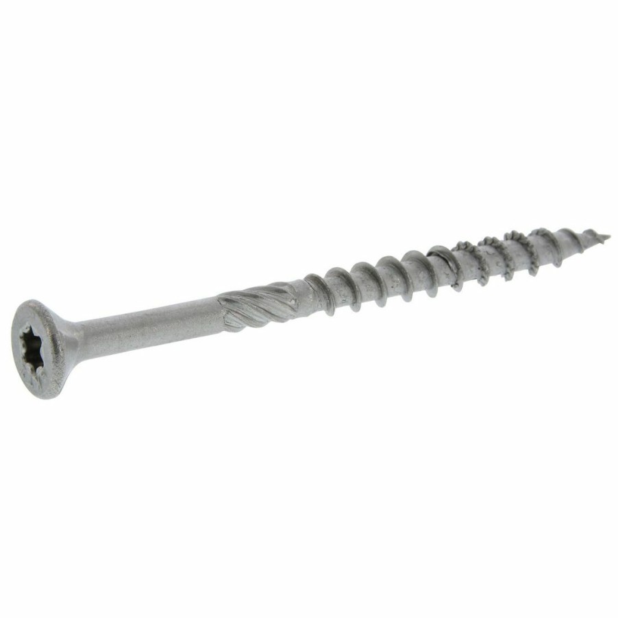 Hardware * | Power Pro Premium 305 Stainless Steel Wood Screws, Star Drive, 30-Pack, 42498, #10 X 2-1/2 In