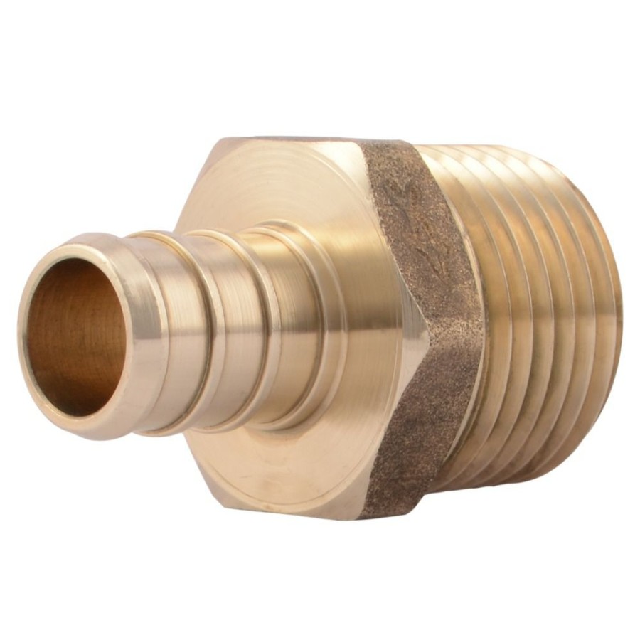 Plumbing * | Sharkbite Pex Adapter 1/2 In X 1/2 In, Uc120Lfa