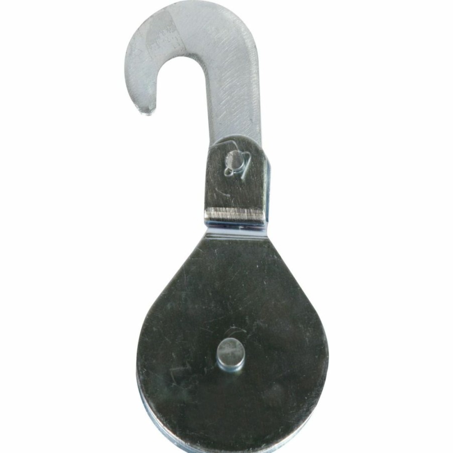 Hardware * | Koch Industries Swivel Hook Block Pulley, Zinc Plated, 1.1/2 In, 3221593