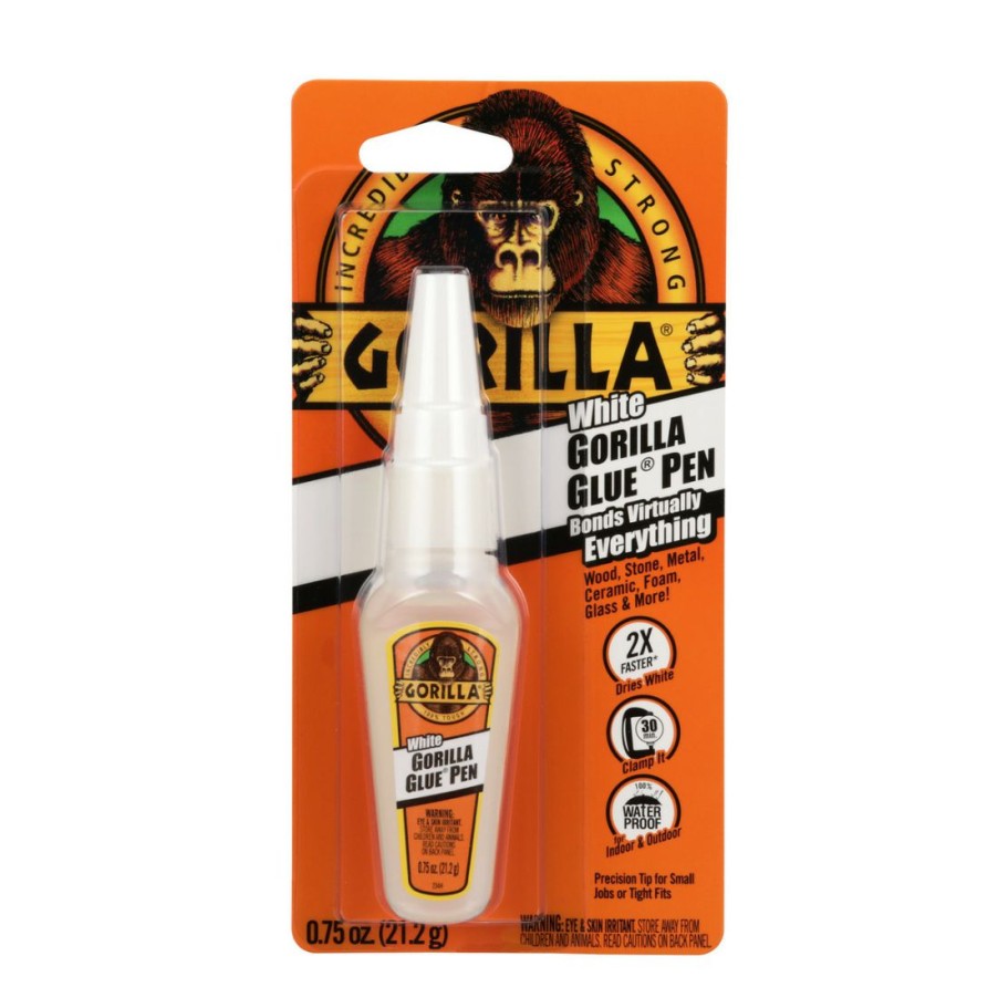 Tape & Adhesive * | Gorilla White Glue Pen, 5201103, .75 Oz