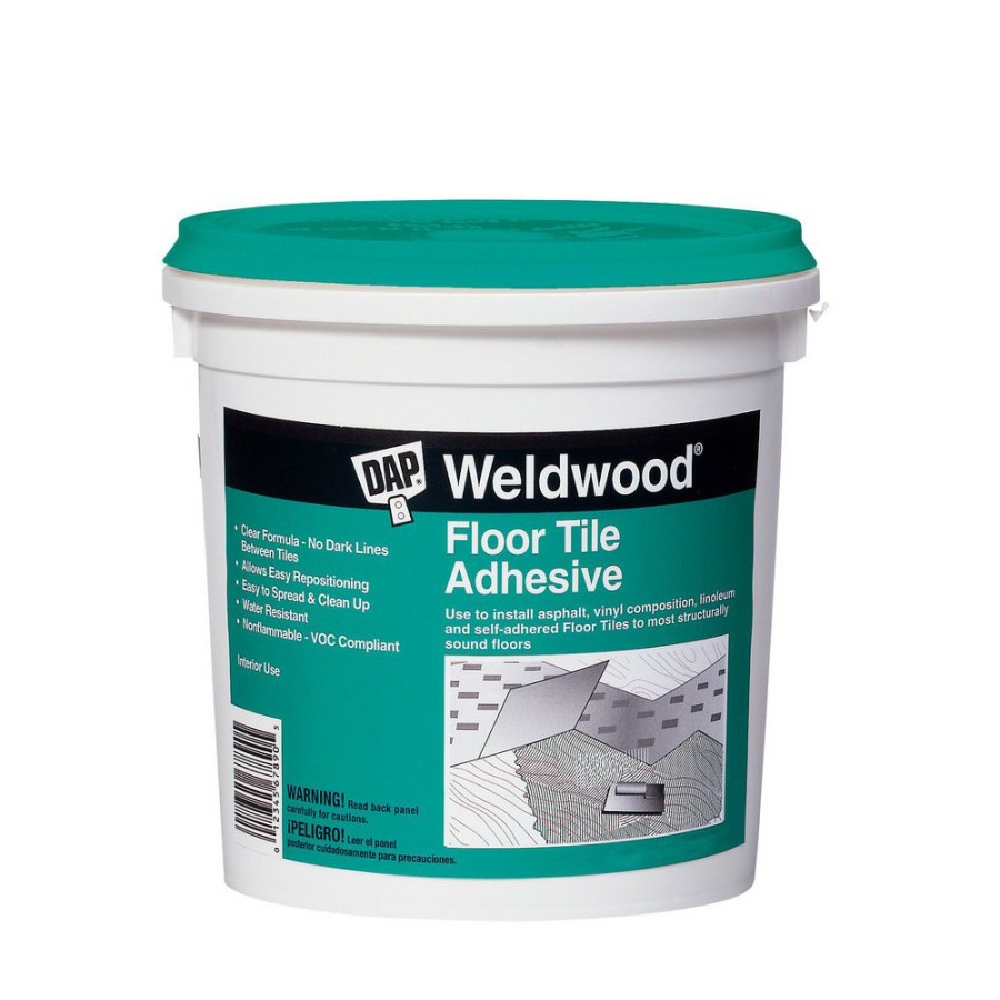 Tape & Adhesive * | Dap Weldwood Floor Tile Adhesive, 7079800136, 32 Oz