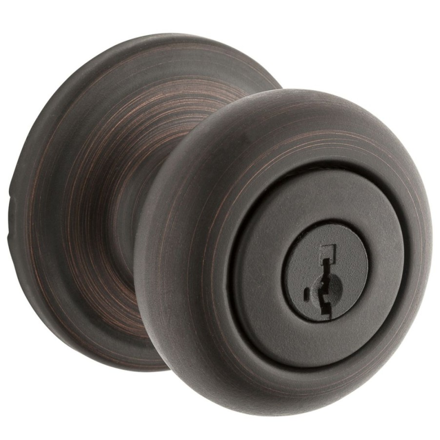 Hardware * | Kwikset Juno Entry Knob With Smartkey, 97402-736, Satin Nickel