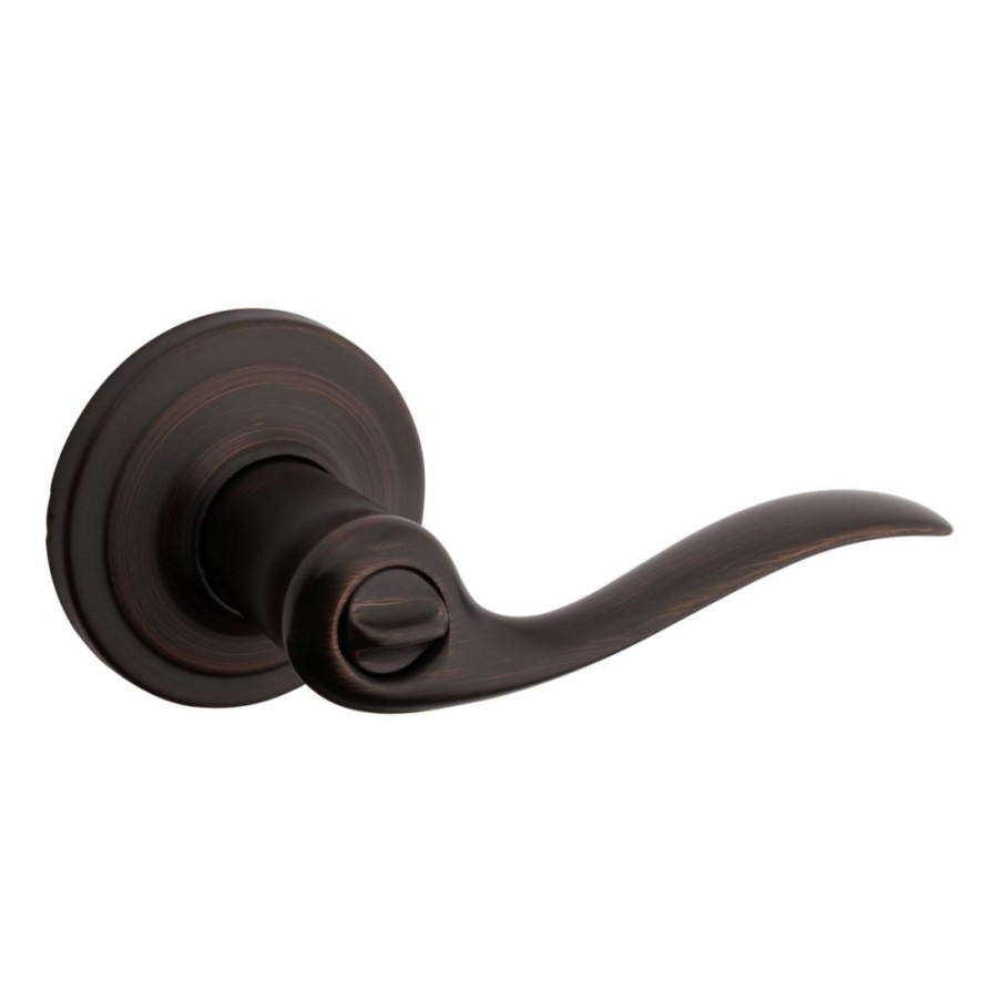 Hardware * | Kwikset Tustin Bed / Bath Lever, 97300-818, Venetian Bronze