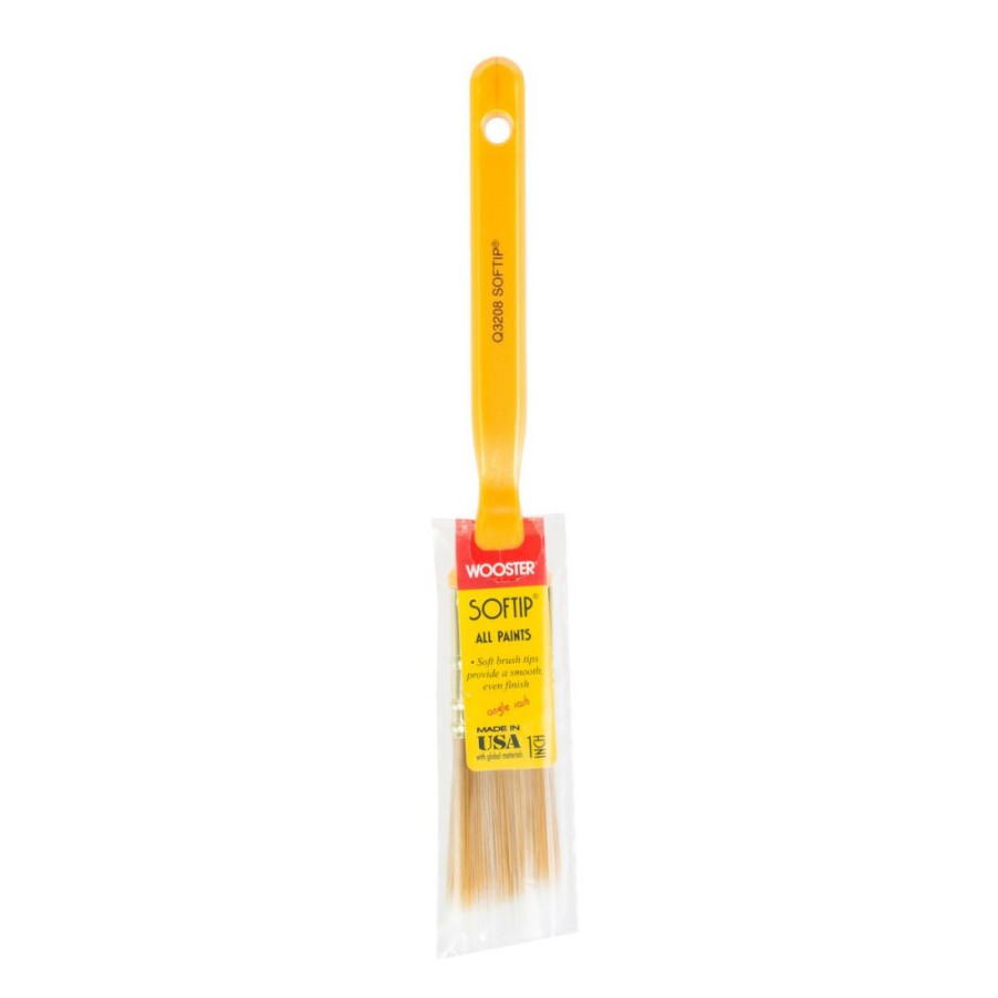 Paints & Stains * | Wooster Softip Angle Sash Paint Brush, 1 Inch, Q3208-1