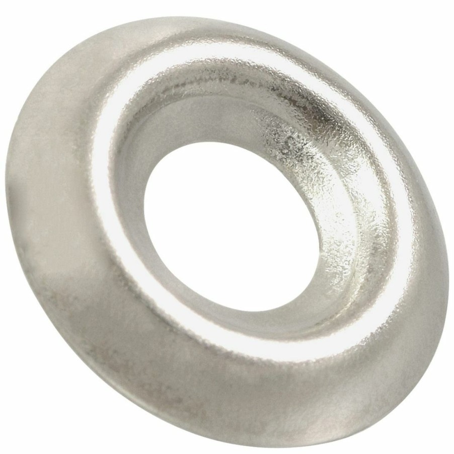 Hardware * | Hillman #10 Fas-Pak Nickel-Plated Countersunk Finish Washers, 6676