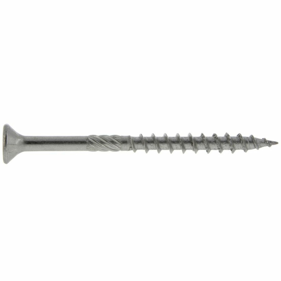 Hardware * | Power Pro Premium 305 Stainless Steel Wood Screws, Star Drive, 20-Pack, 42500, #10 X 3-1/2 In