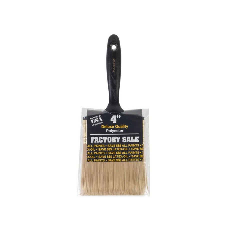 Paints & Stains * | Wooster Factory Sale Paint Brush, 4 Inch, P3974-4