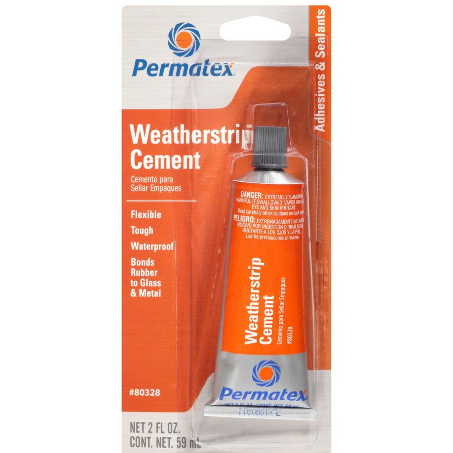 Tape & Adhesive * | Permatex Weatherstrip Cement, 80328, 2 Oz