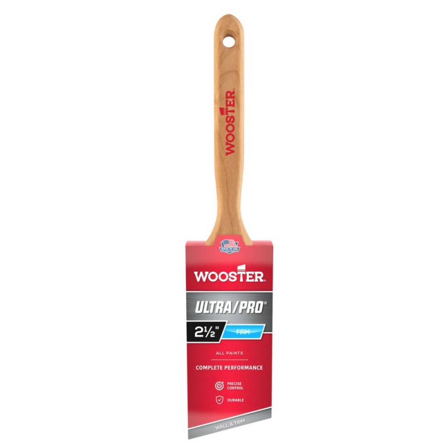 Paints & Stains * | Wooster Ultra/Pro Firm Angle Sash Paint Brush, 2-1/2 Inch, 4174-21/2