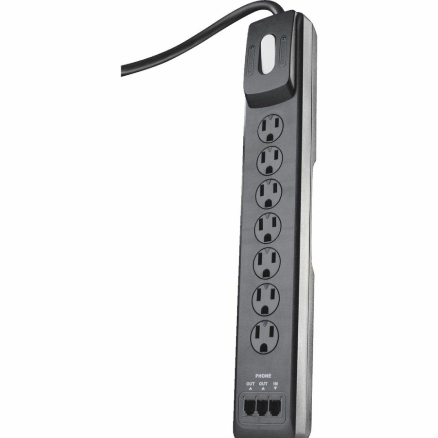 Paints & Stains * | Woods 7-Outlet Surge Strip, 41626