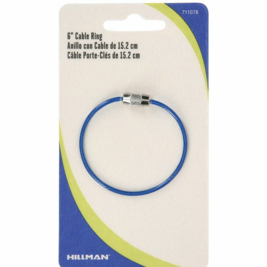 Hardware * | Hillman Cable Ring With Lock, 711078, 6 In