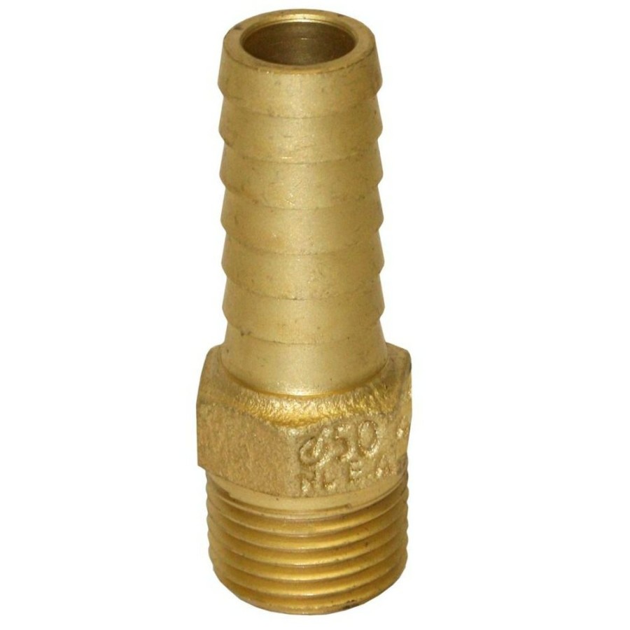 Plumbing * | Merrill No Lead Male Adapter 1/2 In Insert X 1/2 In Mip Hex, Ibmanl50