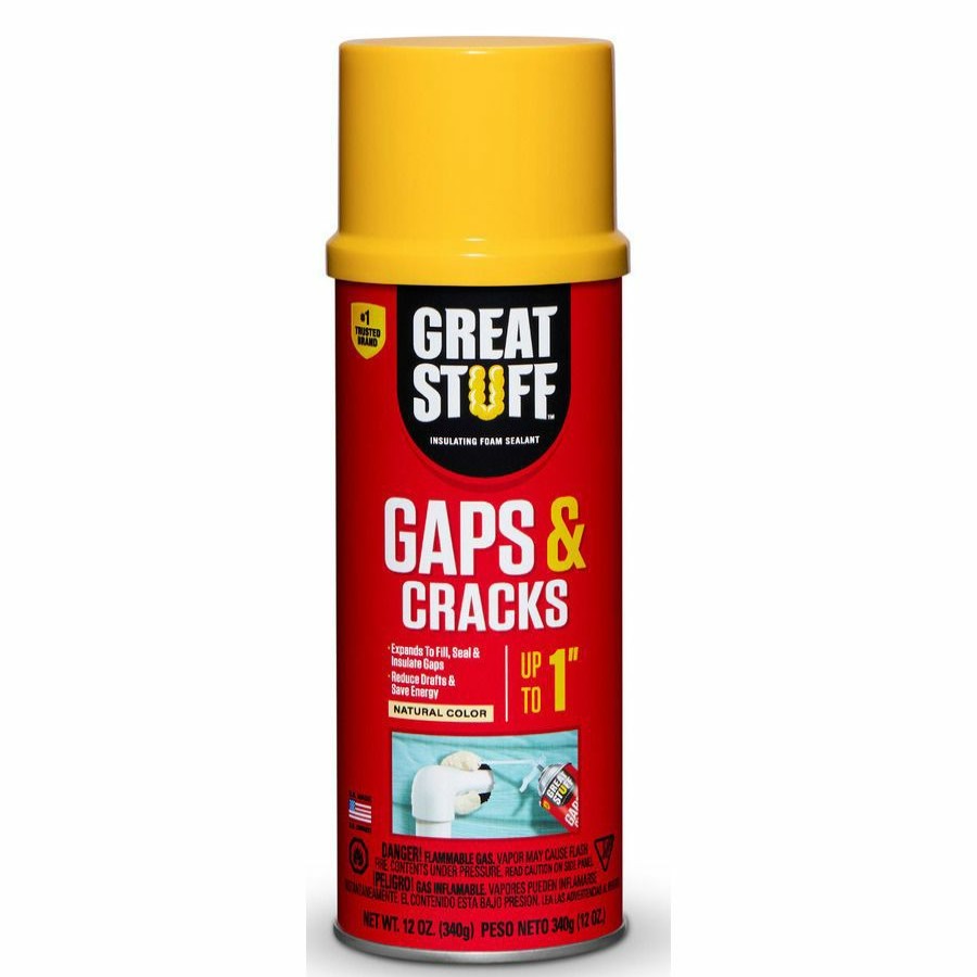 Tape & Adhesive * | Great Stuff Gaps & Cracks Insulating Foam Sealant, 157901, 12 Oz