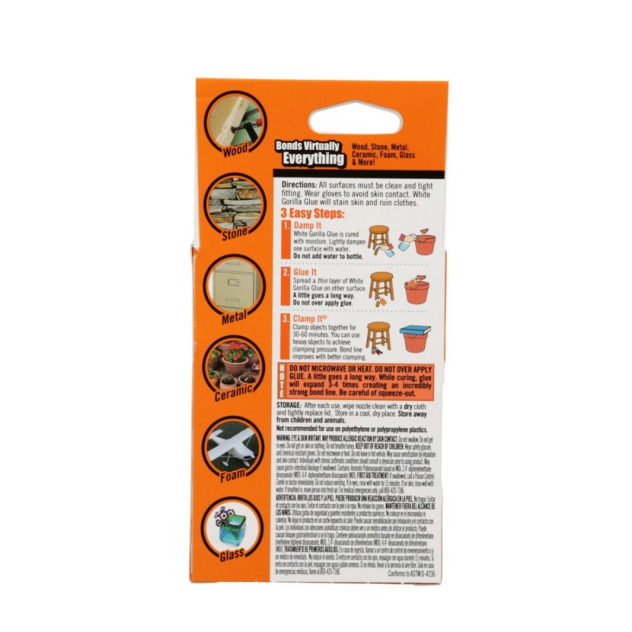 Tape & Adhesive * | Gorilla Glue, 5201205, White, 2 Oz