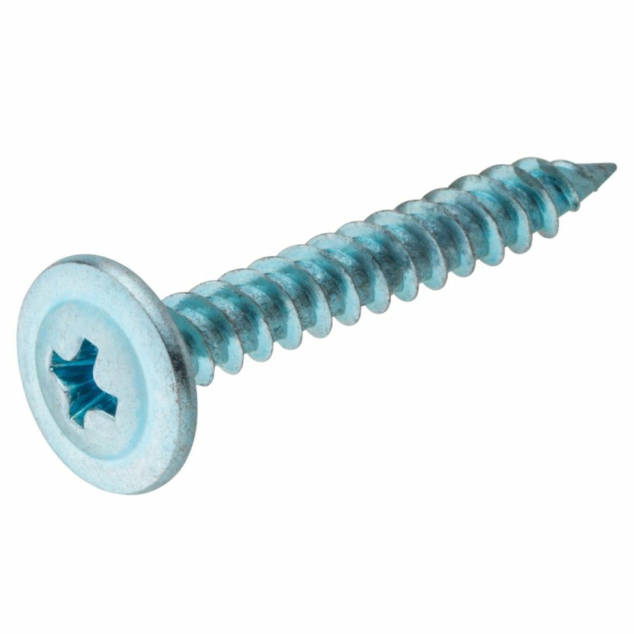 Hardware * | Hillman Truss Washer Head Needle Point Lath Screws, Phillips Drive, 1 Lb Box, 47282, #8 X 1-1/4 In