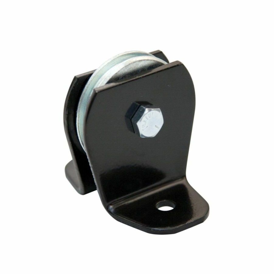 Hardware * | Koch Industries Heavy Fixed Flange Block Black Pulley, 3 In, 3303093