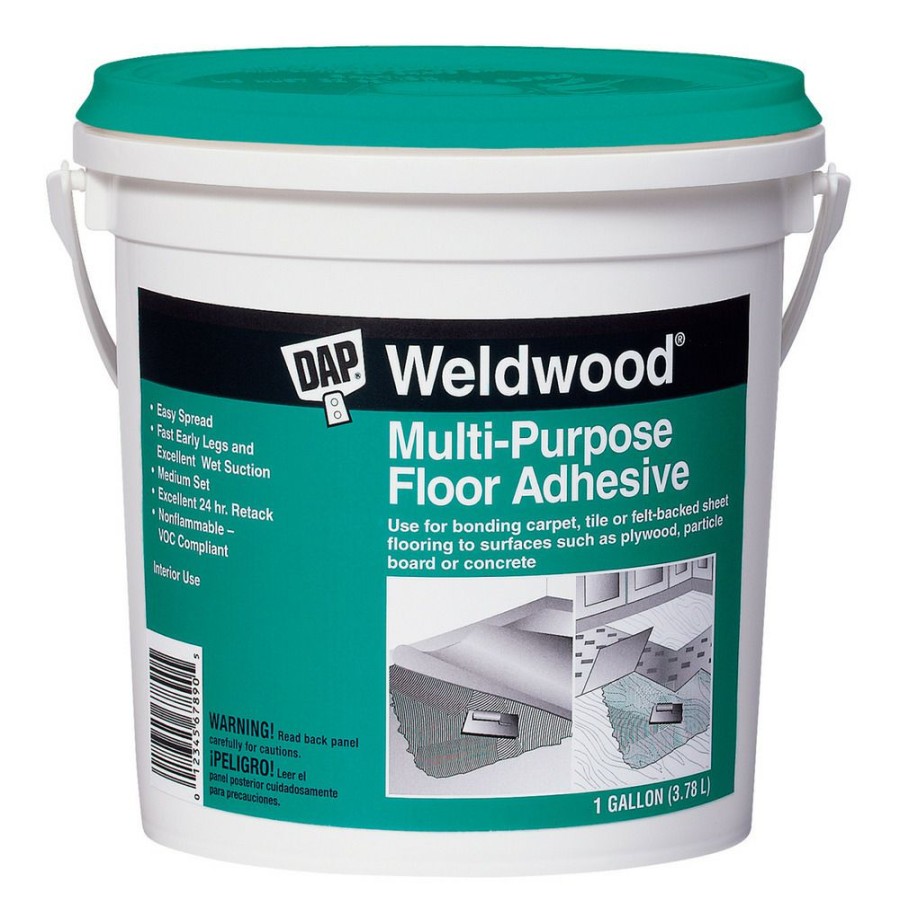 Tape & Adhesive * | Dap Weldwood Multi-Purpose Floor Adhesive, 7079800142, 1 Gallon