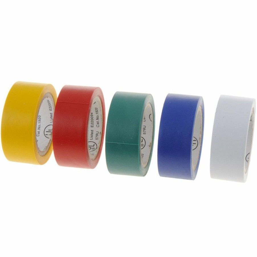 Paints & Stains * | Dorman Pvc Electrical Tape, 12 Ft, Assorted Colors, 85294